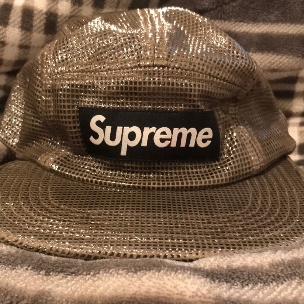 Authentic Supreme Shiny Hat.
